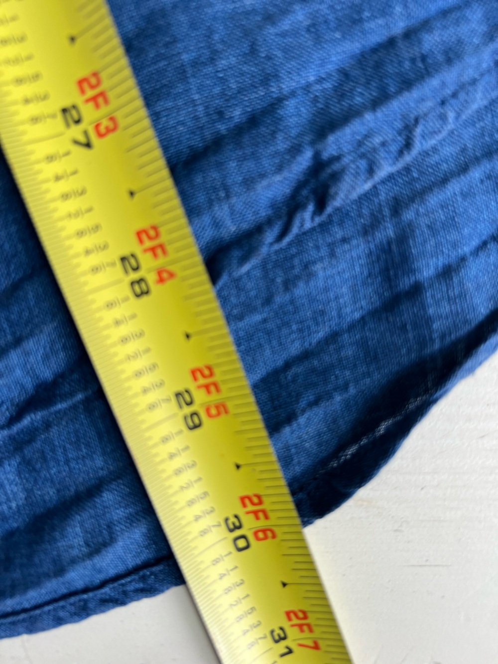 Blue linen long sleeve shirt - Men’s XL - Picture 8 of 8